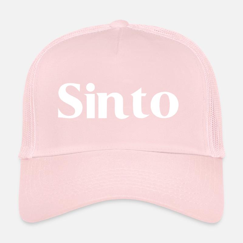 Sinto - Weiße Schrift Trucker Cap