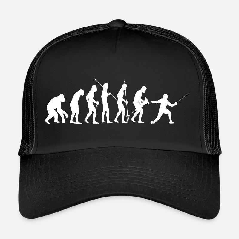 Fechten witziger lustige Fechter Spruch Kampfsport Trucker Cap