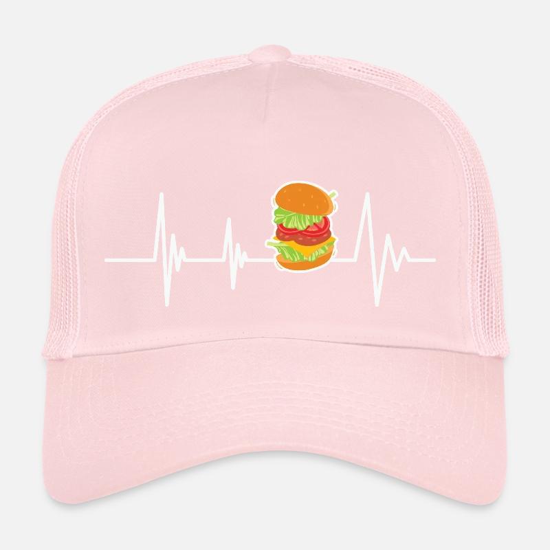 ligne de vie et burger Casquette trucker 