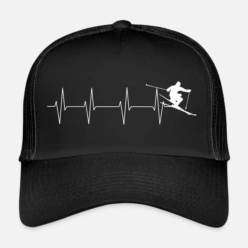 Ski Heartbeat Casquette trucker 