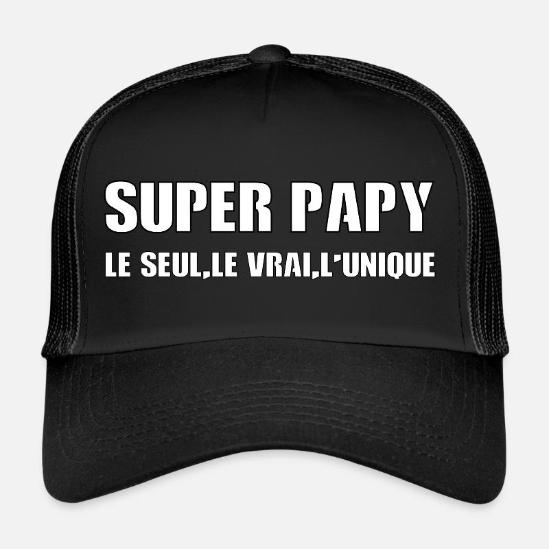 Super papy Casquette trucker 