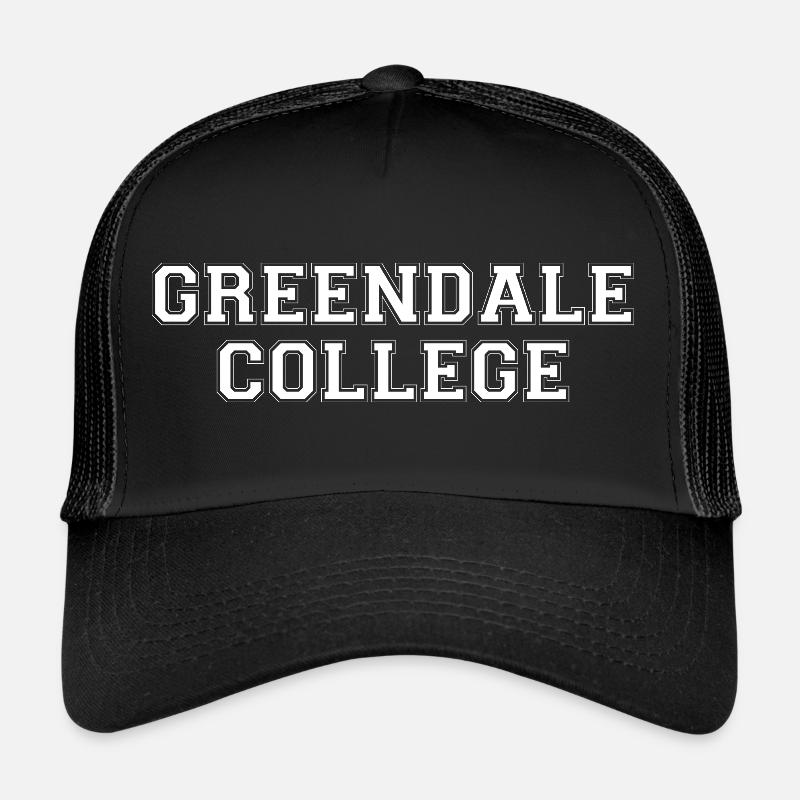 Don rétro de l’université du Greendale College Casquette trucker 