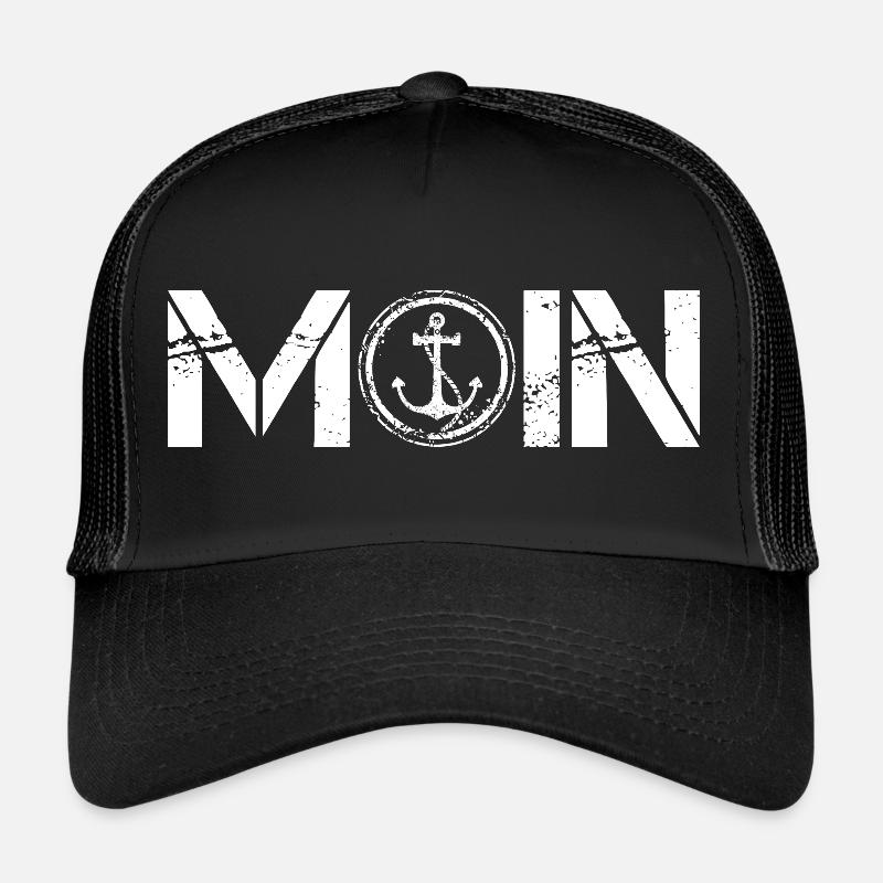 moin anker schrift Trucker Cap