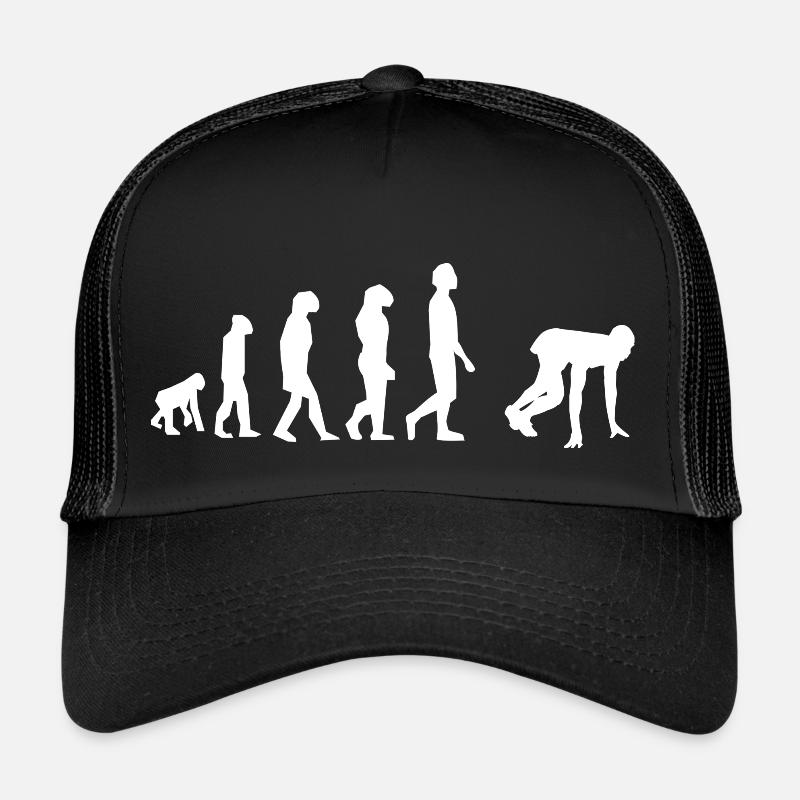 100 mètres évolution Casquette trucker 