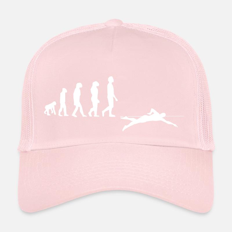 Evolution des Schwimmens Trucker Cap