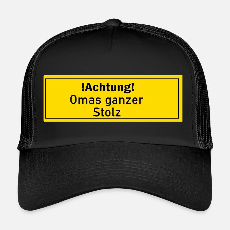 Omas Stolz Oma Liebling Geschenk Geschenkidee Trucker Cap