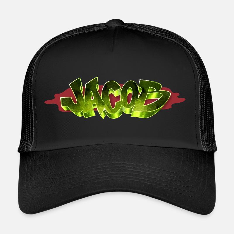 Nom de Jacob Graffiti Casquette trucker 