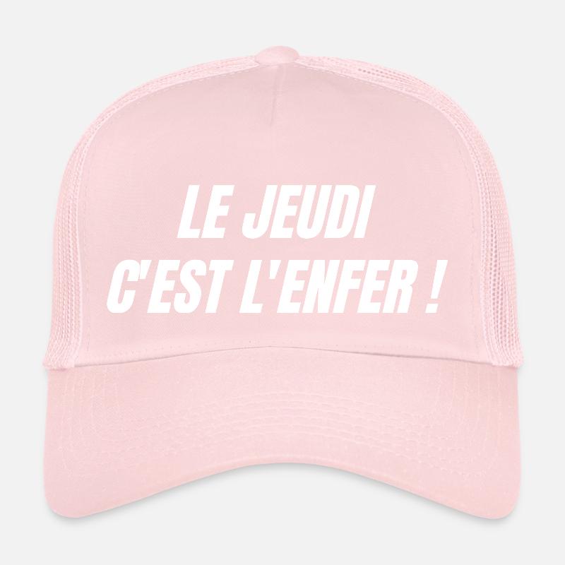 Le jeudi c'est l'enfer Casquette trucker 