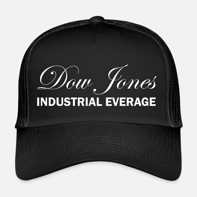 Bitcoin Trading Crypto Aktien - Trucker Cap - Schwarz/Schwarz