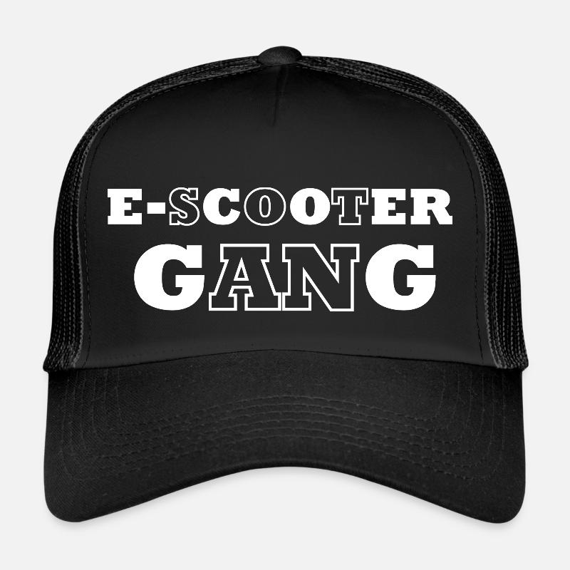 E-Scooter E-Roller Scooter Casquette trucker 