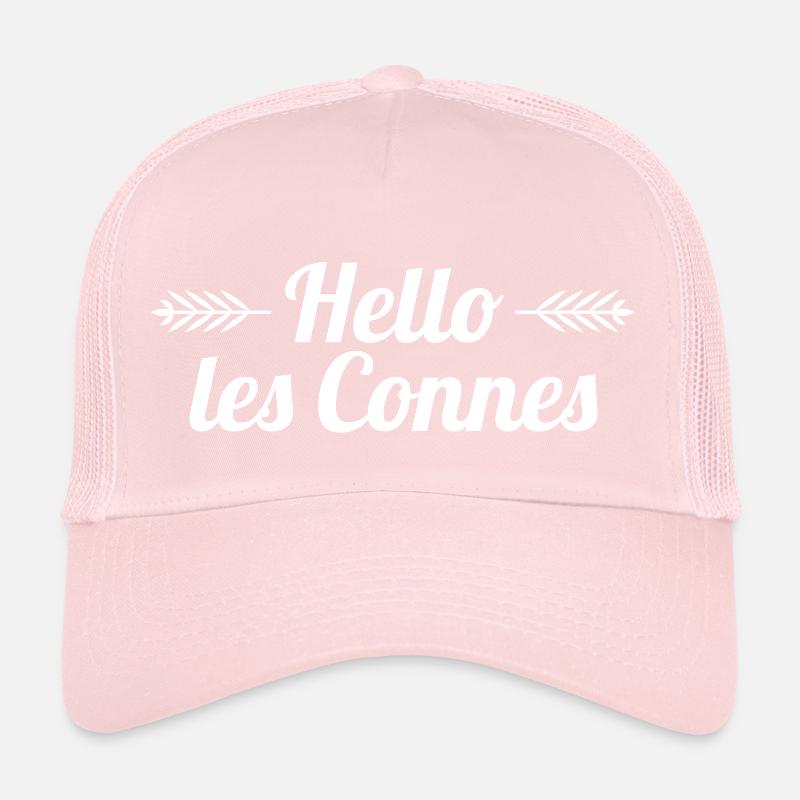 hello les connes cadeau Casquette trucker 