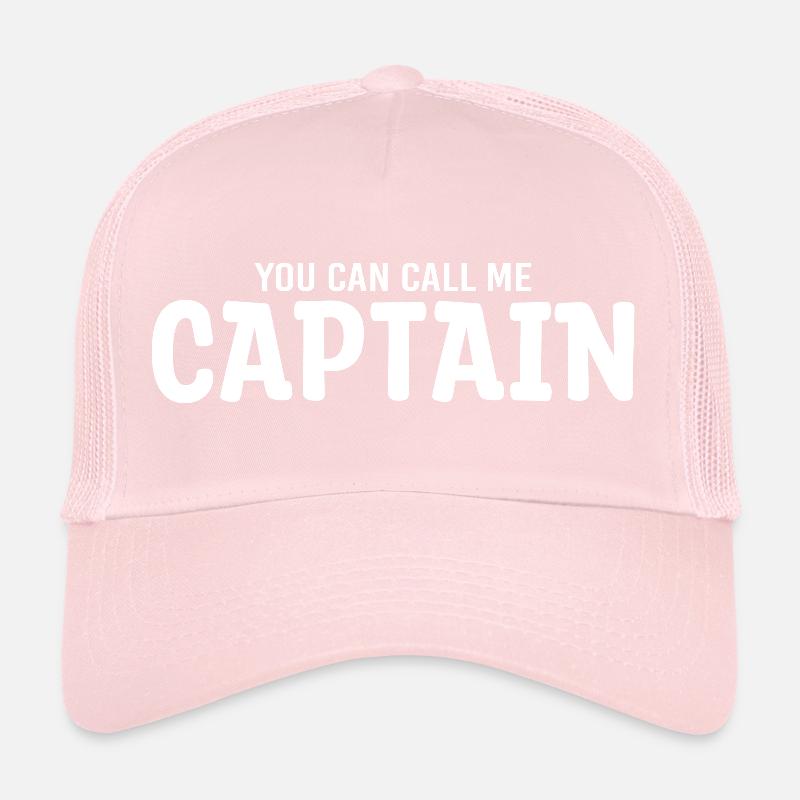 You can call me Captain! Meer Maritim Boot Schiffs Trucker Cap
