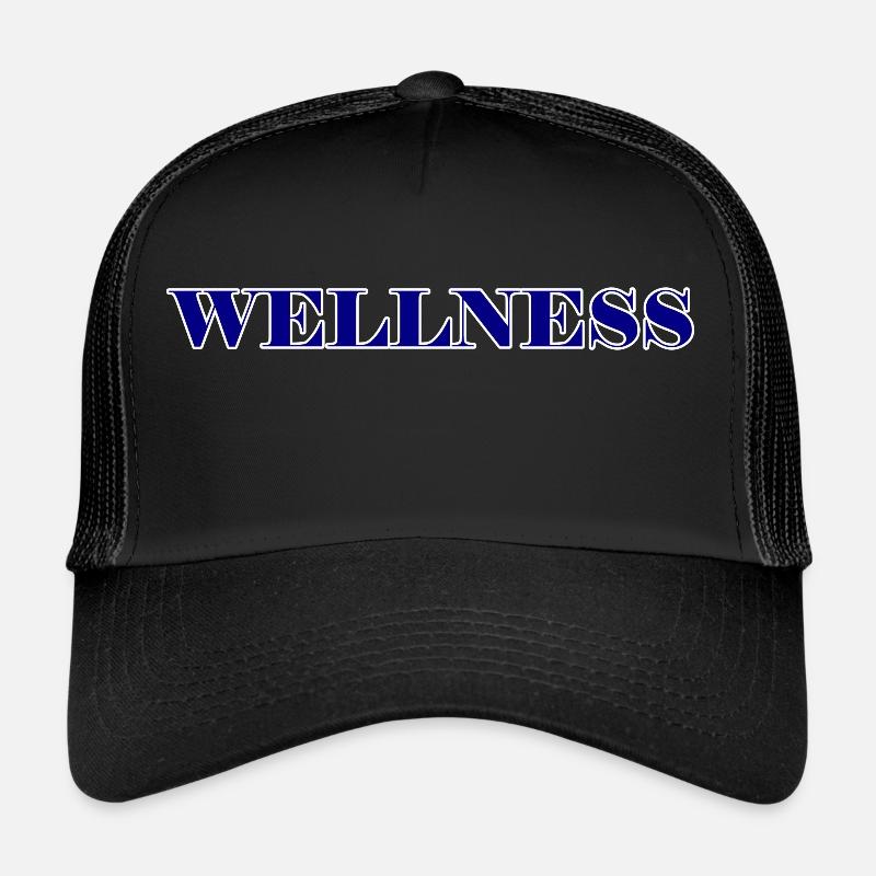 Elegant wellness lettering Trucker Cap