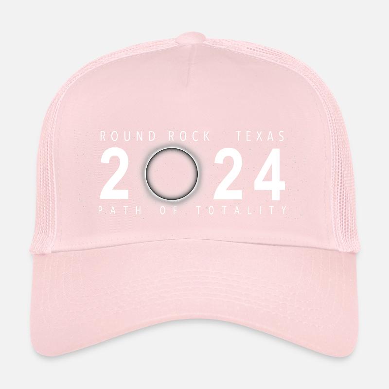 Eclipse solaire Round Rock Texas 8 avril 2024 Casquette trucker 