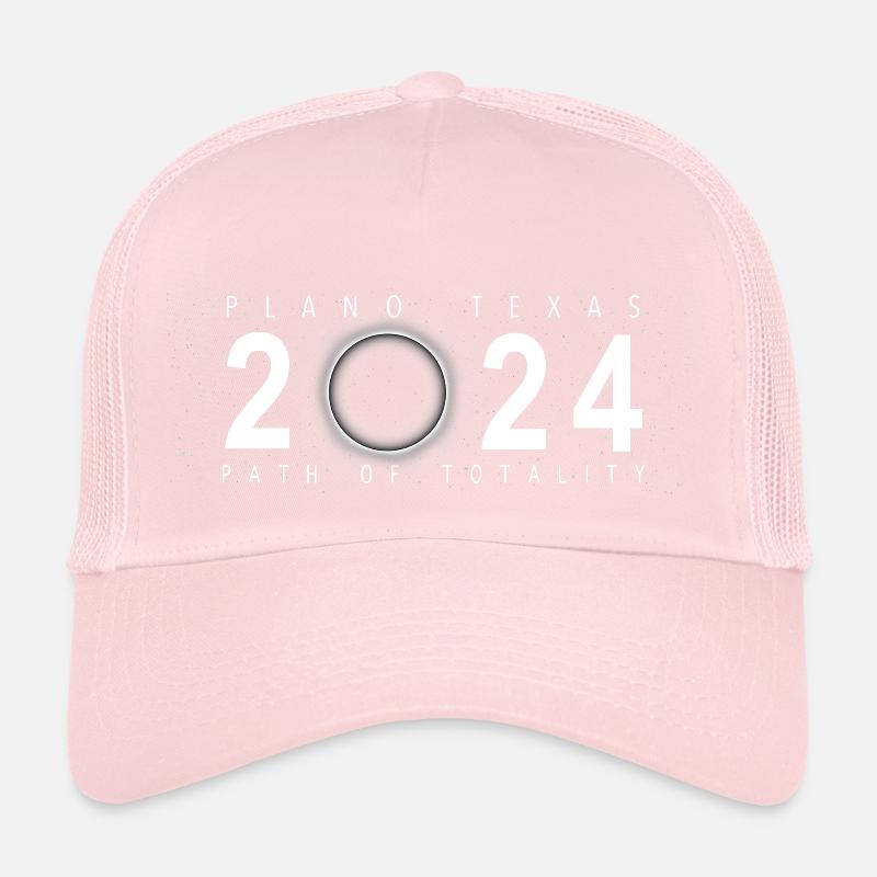 Solar Eclipse Plano Texas April 8 2024 Trucker Cap