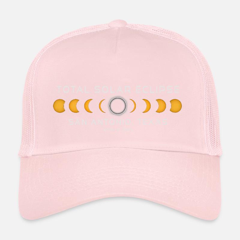 San Antonio Texas Solar Eclipse 2024 April 8 Trucker Cap