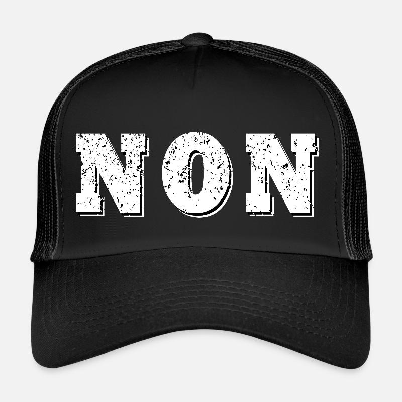 NON Casquette trucker 