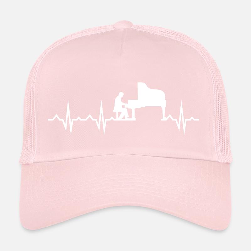 Piano Music Trucker Cap