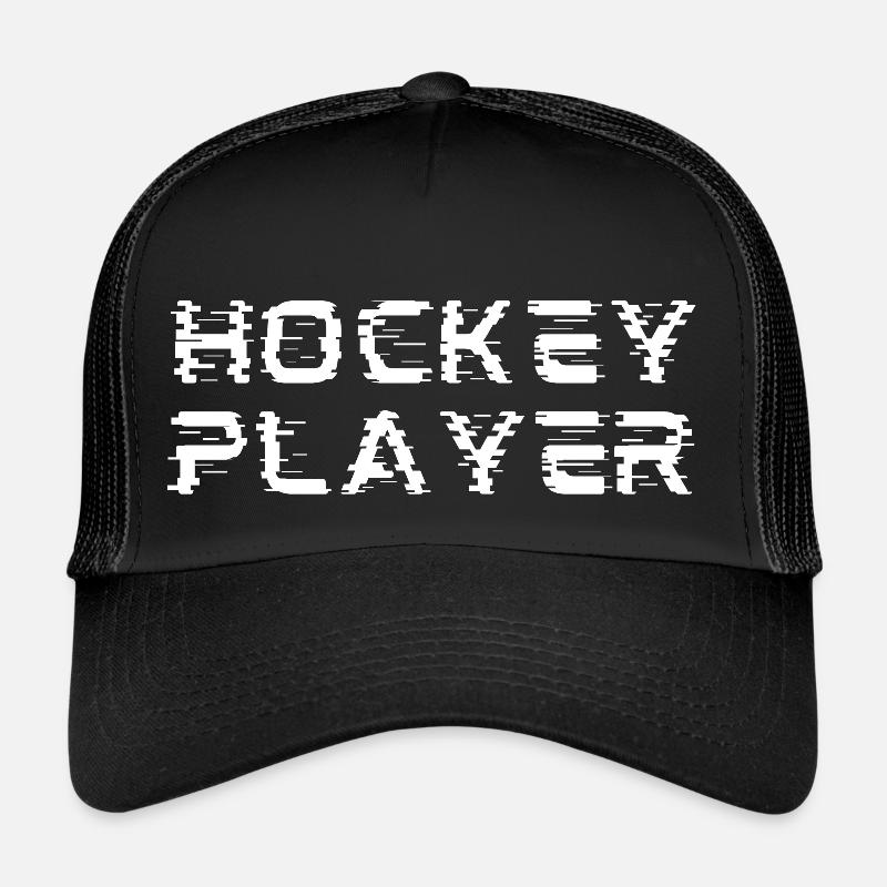 Hockeyspieler originelle Geschenkidee Trucker Cap