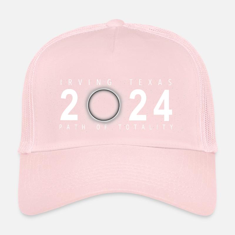 Eclipse de Soleil Irving Texas 8 avril 2024 Casquette trucker 