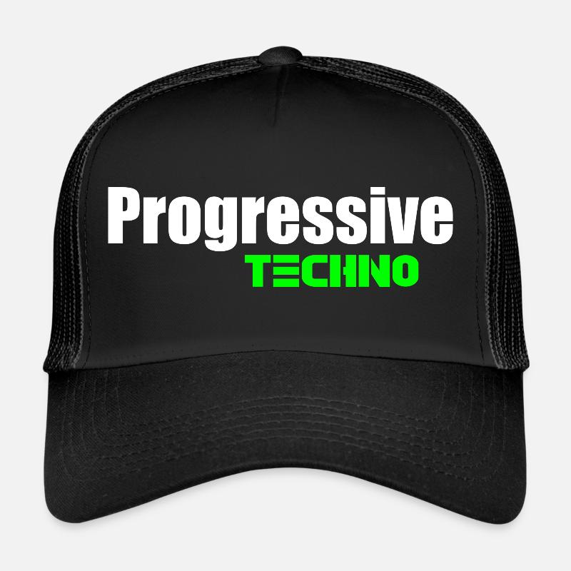 Techno progressive Casquette trucker 