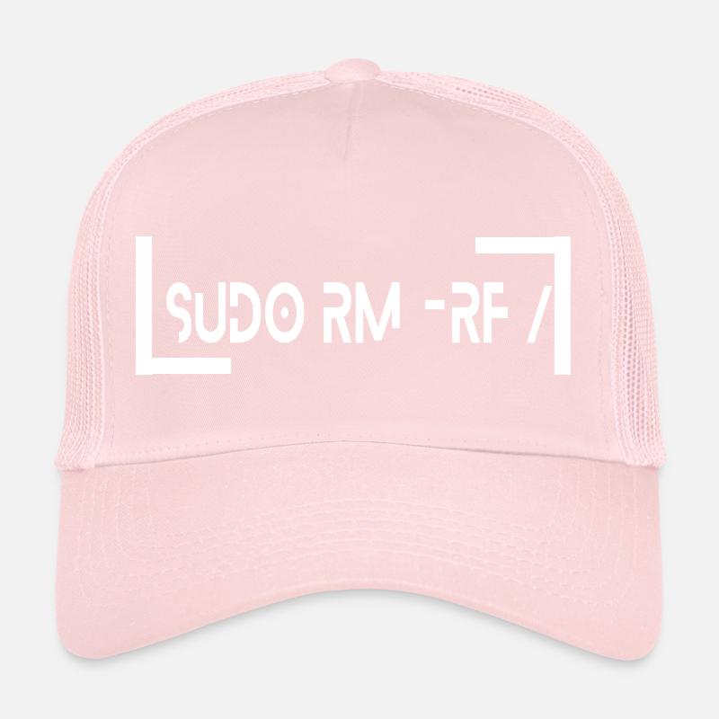 sudo rm -rf Informaticien IT Geek Code Casquette trucker 