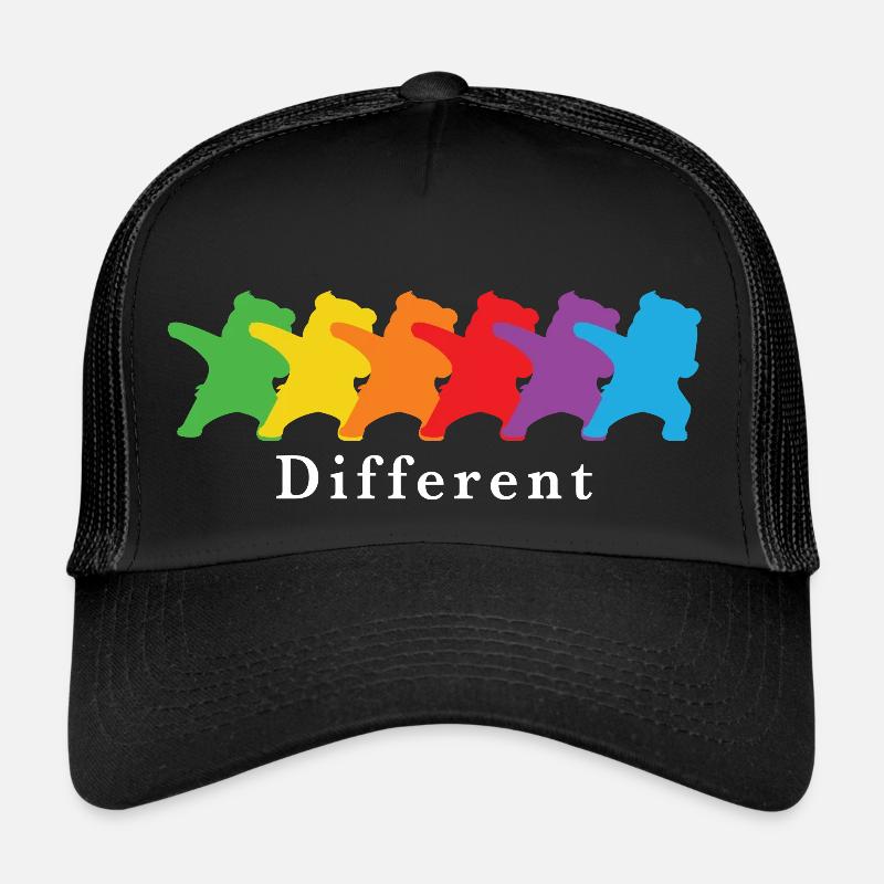 LGBT Design - Design DIFERENT Casquette trucker 