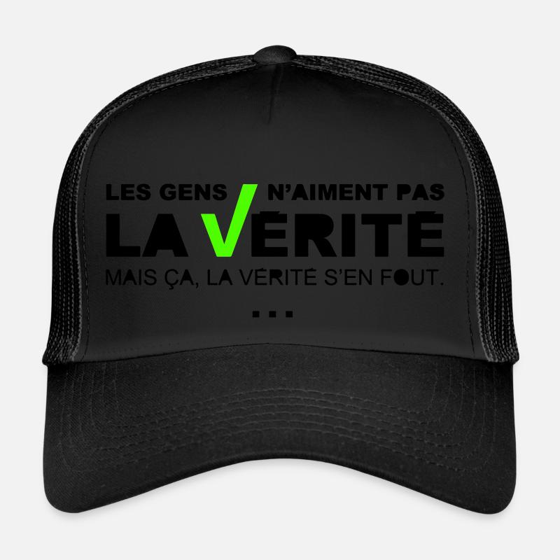 Vérité Casquette trucker 