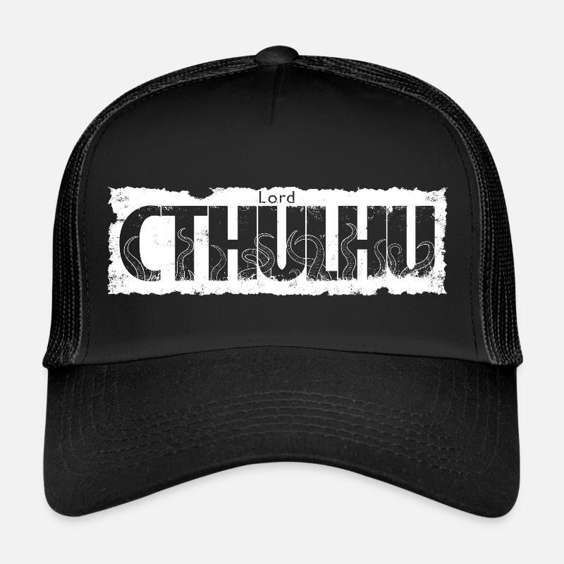 Lord Cthulhu black Casquette trucker 