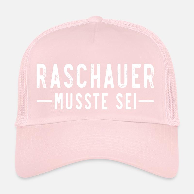 Raschauer musste sei Trucker Cap