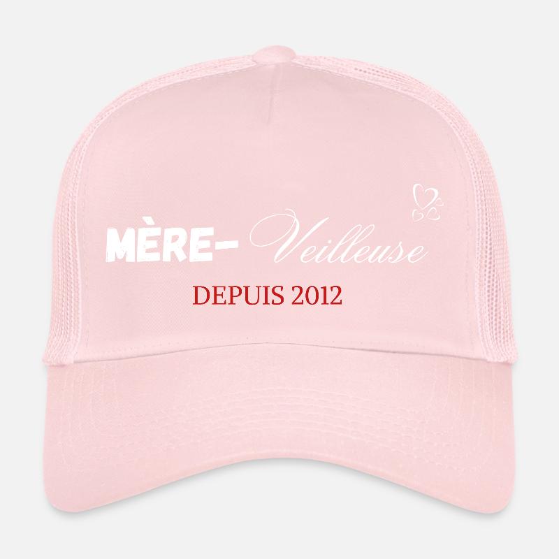 Mère veilleuse depuis 2012 Casquette trucker 