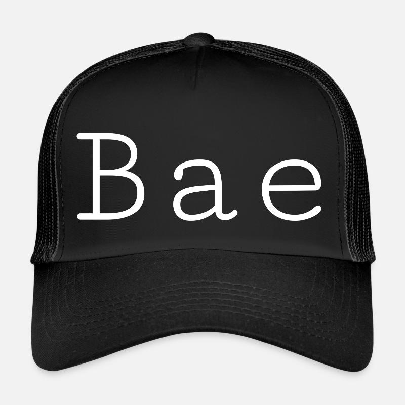 Bae - Trucker Cap - Schwarz/Schwarz