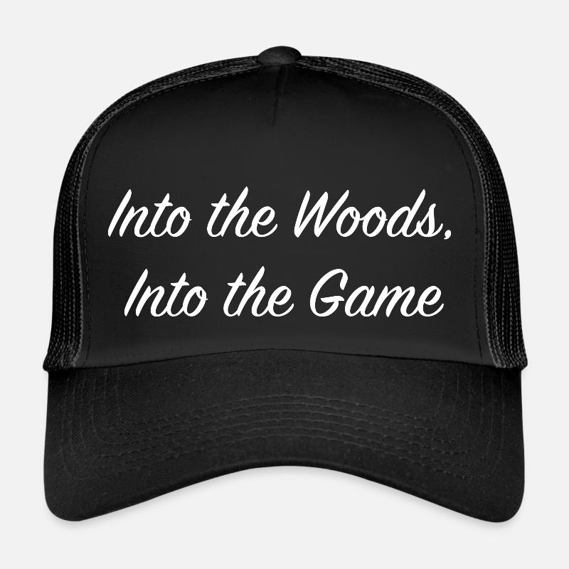 Dans les bois dans le jeu Casquette trucker 