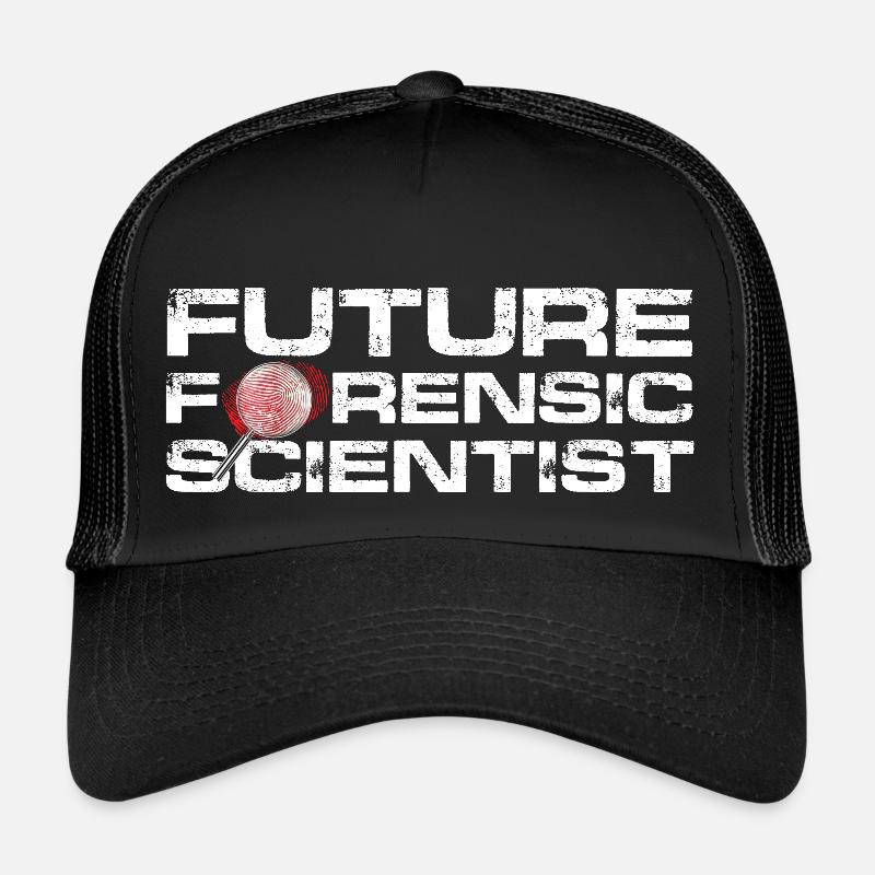 Future Forensic scientist Trucker Cap