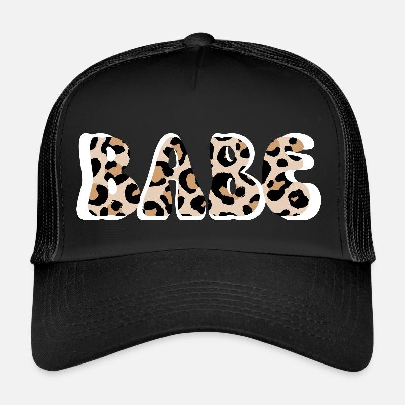 Babe Leopard - Brautgespann Trucker Cap