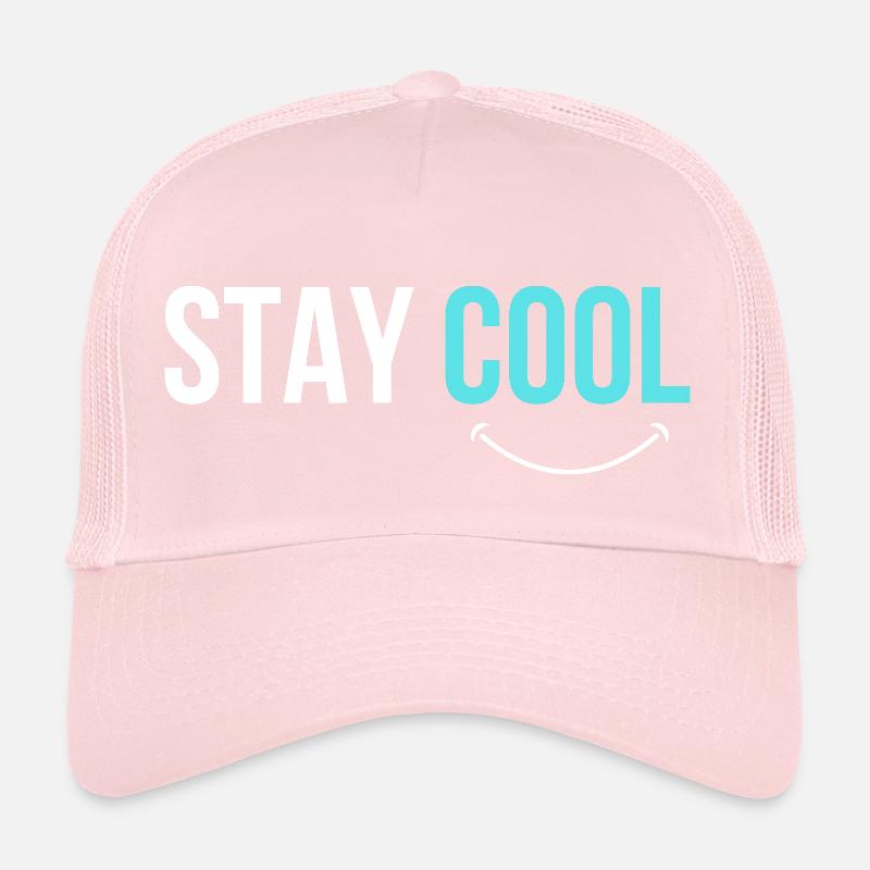 RESTEZ COOL :) Casquette trucker 