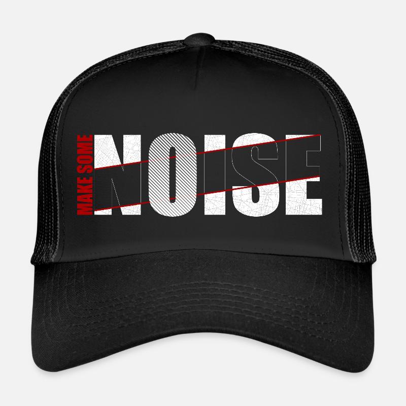 MAKE SOME NOISE Casquette trucker 