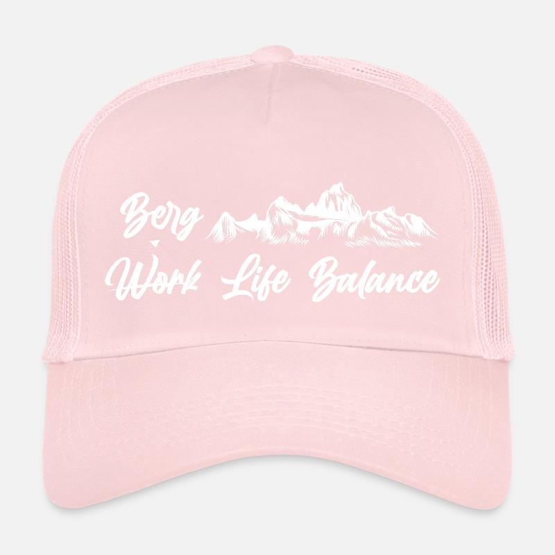 Berge Kletterer Natur Abenteuer Trucker Cap