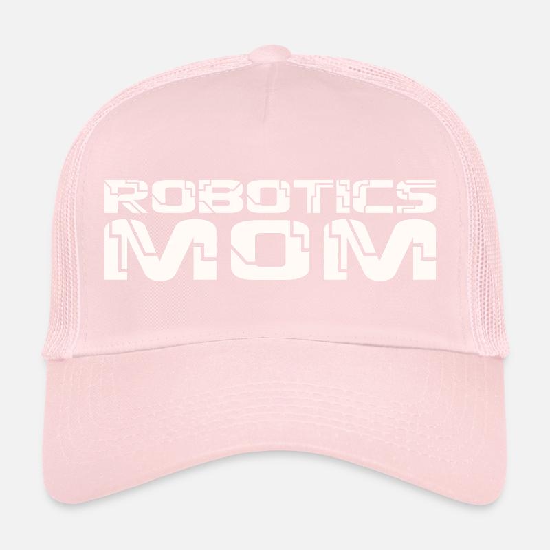 Robotique Maman Droïde Constructeur Construire Robot Femmes Mothe Casquette trucker 