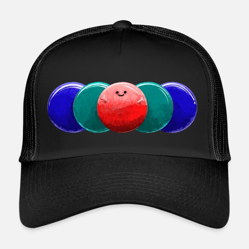 Ballspiel - Trucker Cap - Schwarz/Schwarz