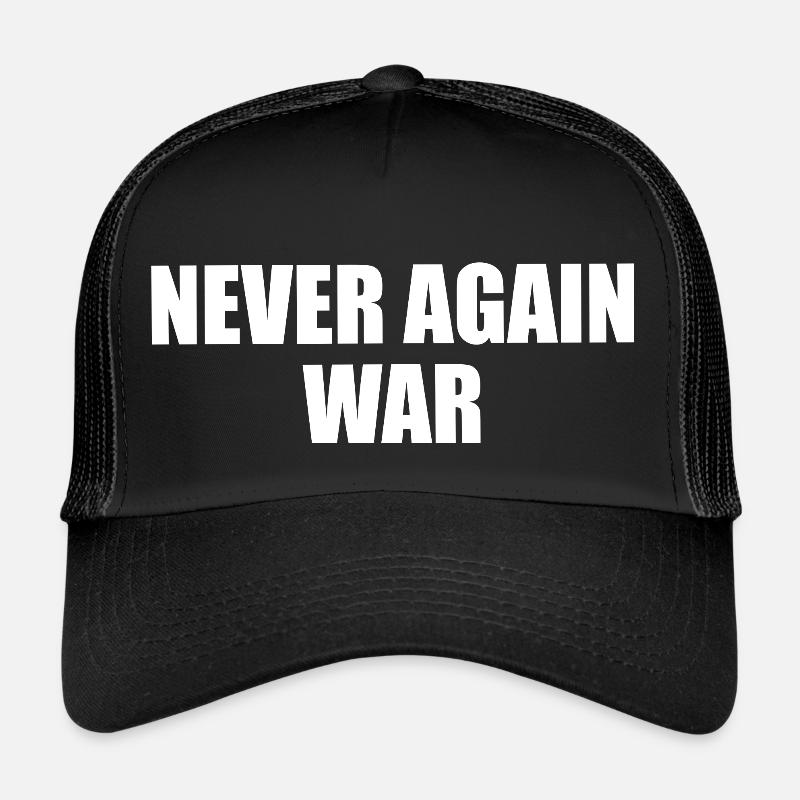 Plus jamais la guerre Casquette trucker 