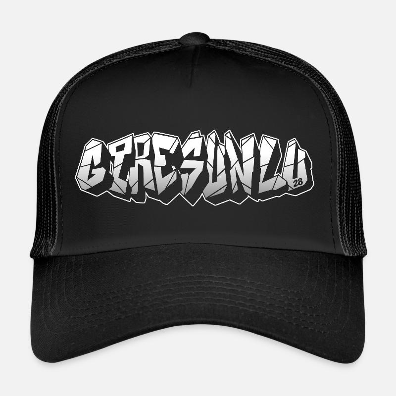 Giresunlu - Trucker Cap - Schwarz/Schwarz
