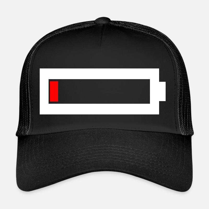 Battery empty - Trucker Cap - black/black