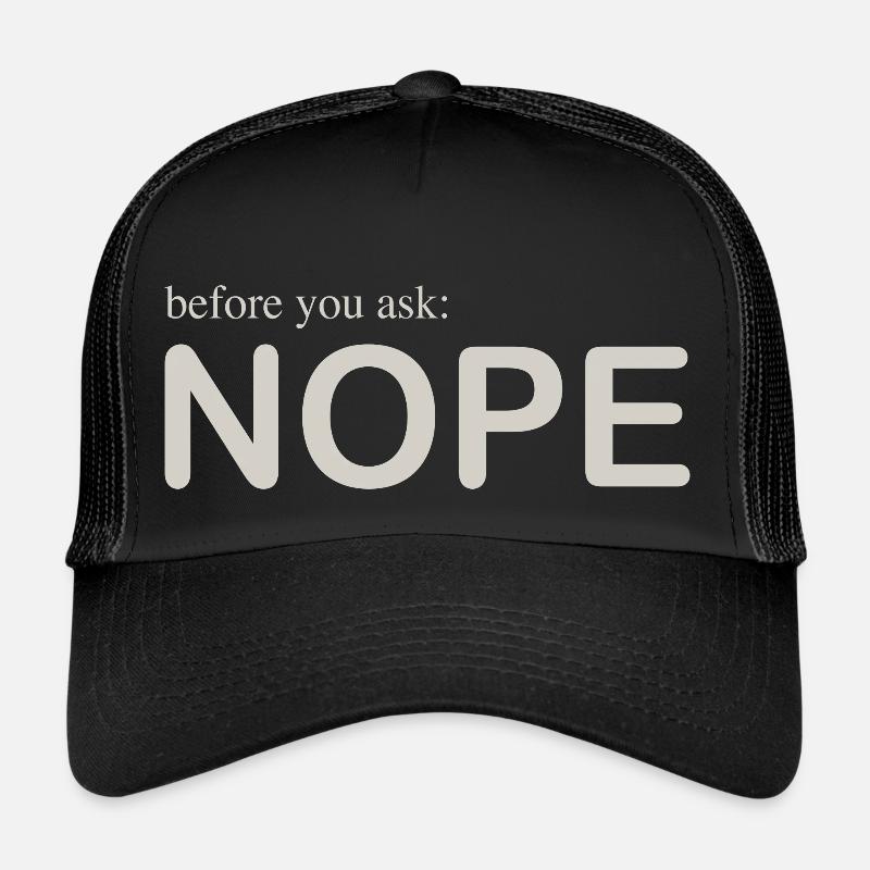 Avant de demander Casquette trucker 