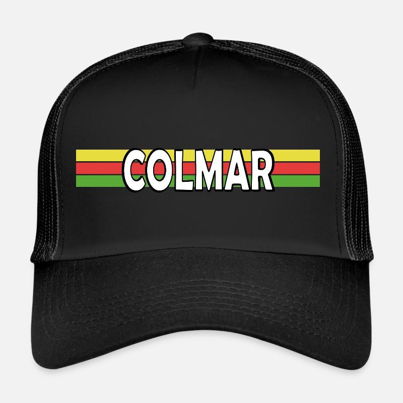Colmar Bandeau - Trucker Cap - Schwarz/Schwarz