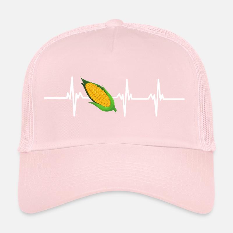 Battement de cœur Corn Casquette trucker 