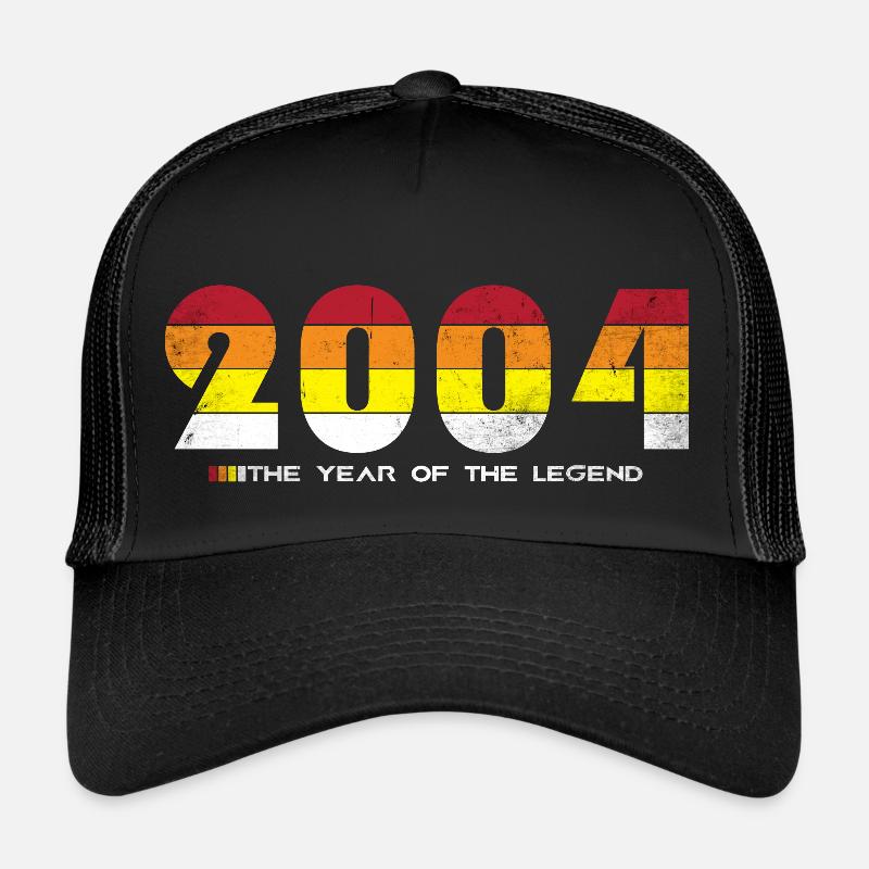 Millésime 2004 - L’année de la légende - Rétro 20 Casquette trucker 