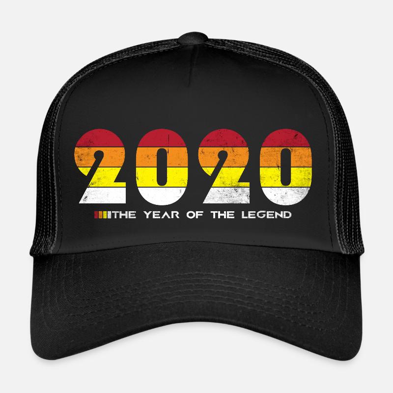 Millésime 2020 - L’année de la légende - Rétro 4 Casquette trucker 