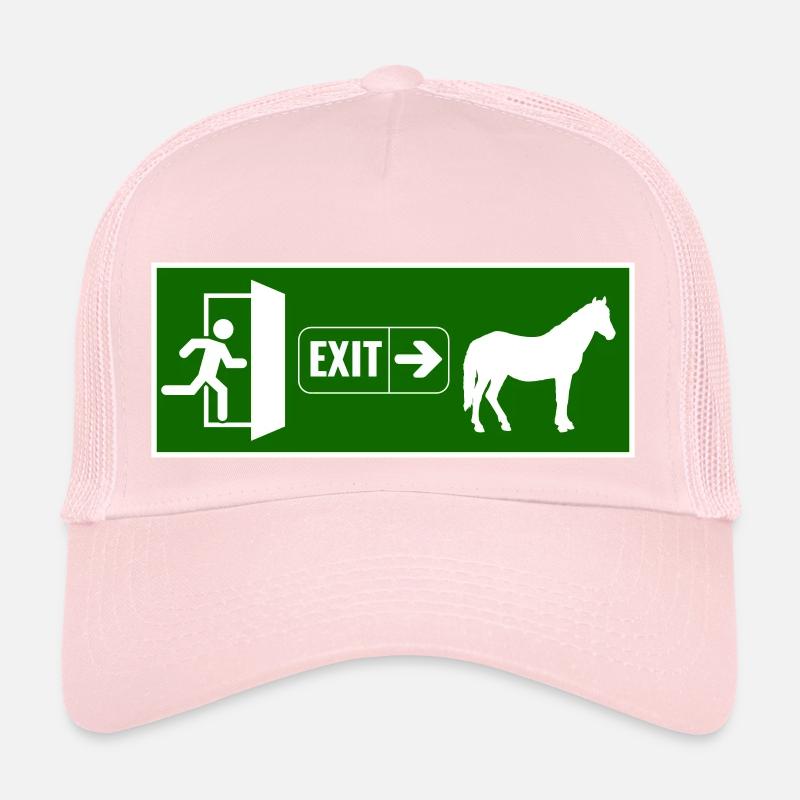 Sortie vers le cheval Casquette trucker 