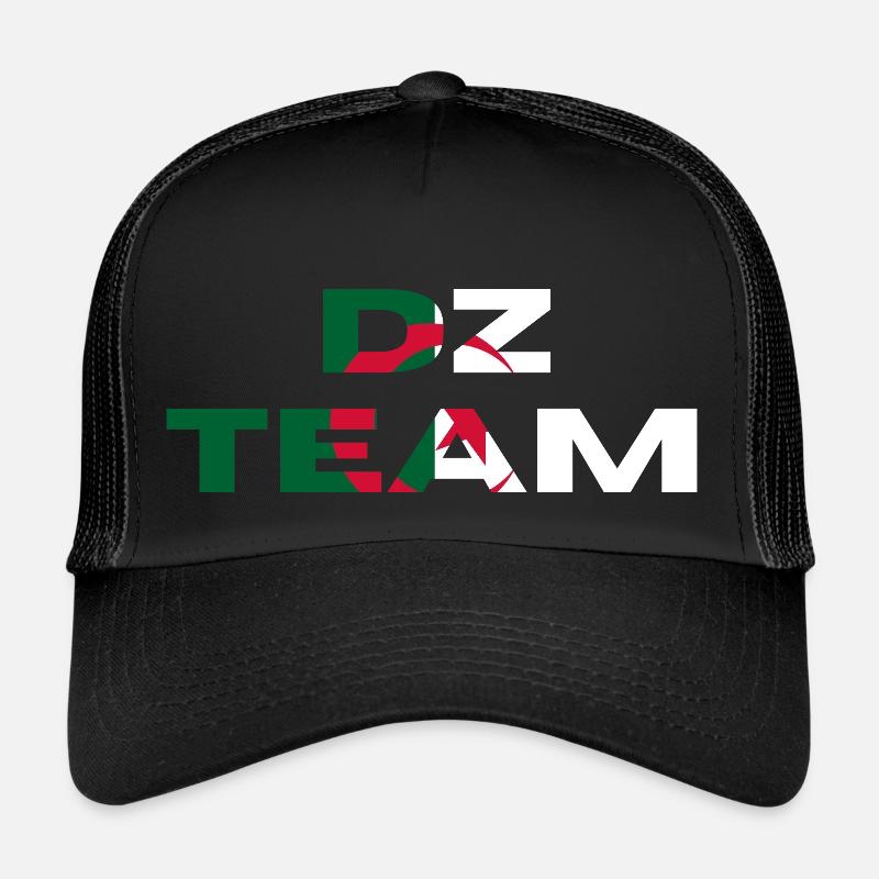 Dz team - idée cadeau Algérie Casquette trucker 